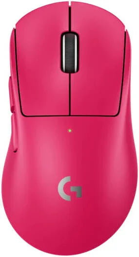 Logitech PRO X SUPERLIGHT 2 DEX LIGHTSPEED Wireless Gaming Mouse, Hero Sensor 2, 44000 DPI, Up To 8 kHz Polling Rate, Responsive Optical Precision, Up To 95 Hours Battery, Pink - eBuy UAE